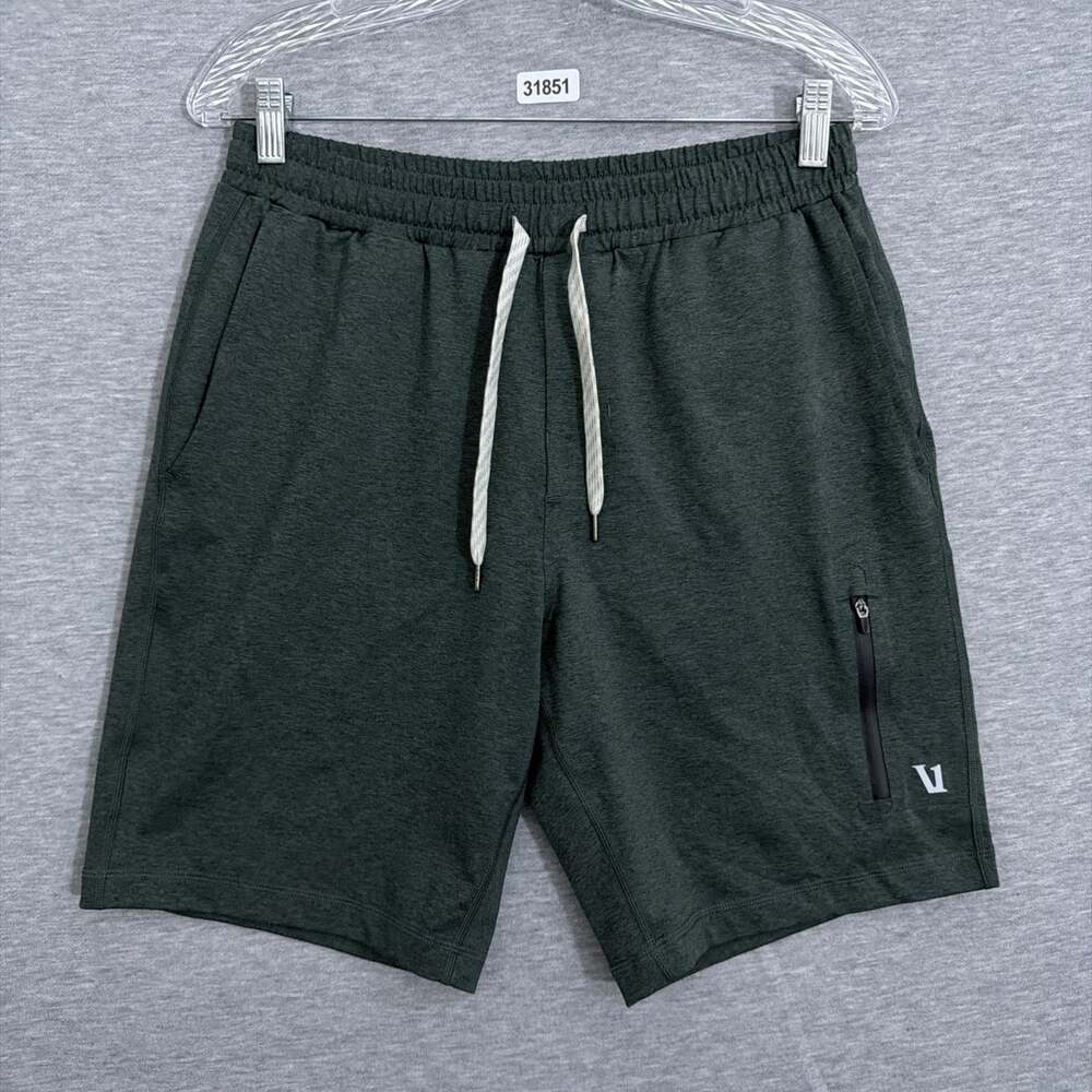Vuori Men's Size Small Green Sunday Performance 8" Inseam Shorts